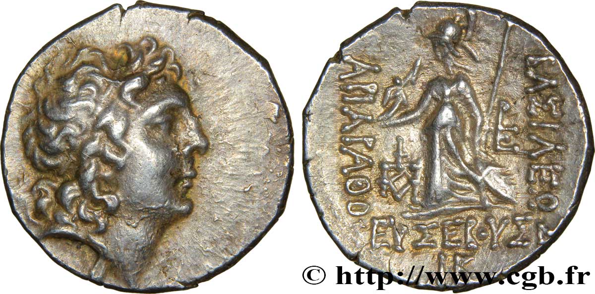 CAPPADOCIA - CAPPADOCIAN KINGDOM - ARIARATHES IX EUSEBES PHILOPATOR Drachme AU