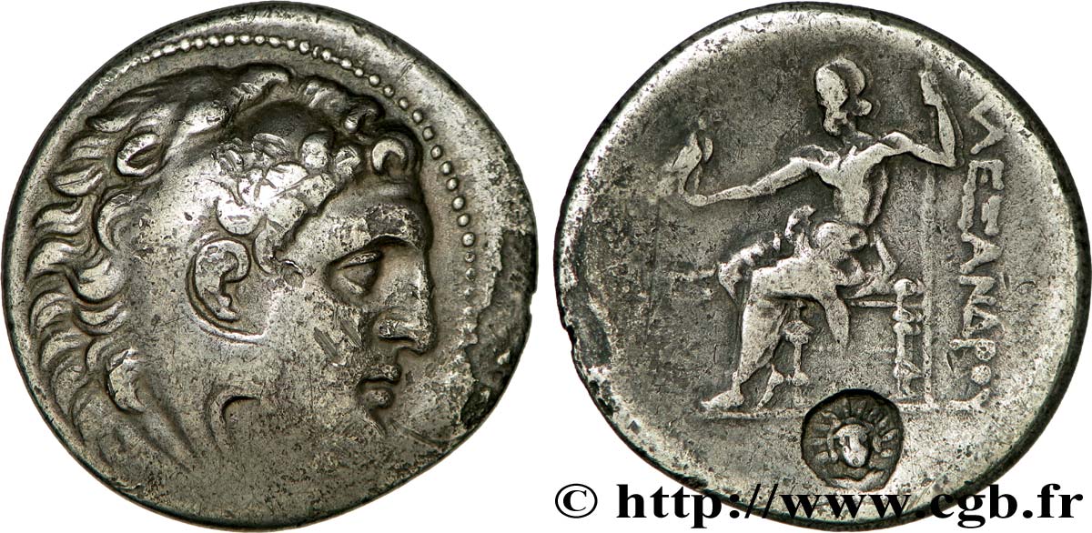 PAMPHYLIE - PERGÉ Tétradrachme TTB+/TTB