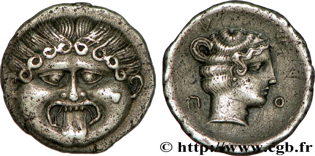 MACEDONIA - NEAPOLIS Hemidrachme SPL