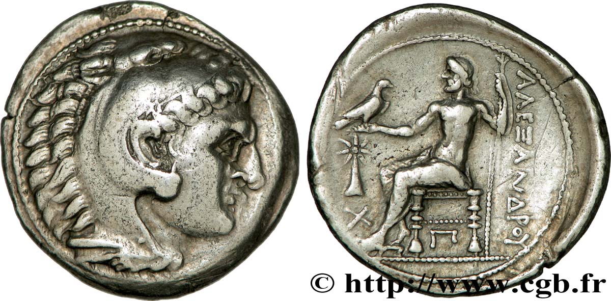 MACÉDOINE - ROYAUME DE MACÉDOINE - CASSANDRE Tétradrachme TTB