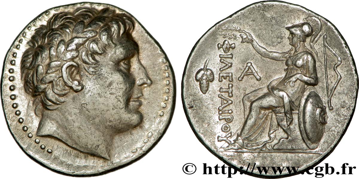 MYSIE - ROYAUME DE PERGAME - ATTALE Ier SOTER Tétradrachme SUP