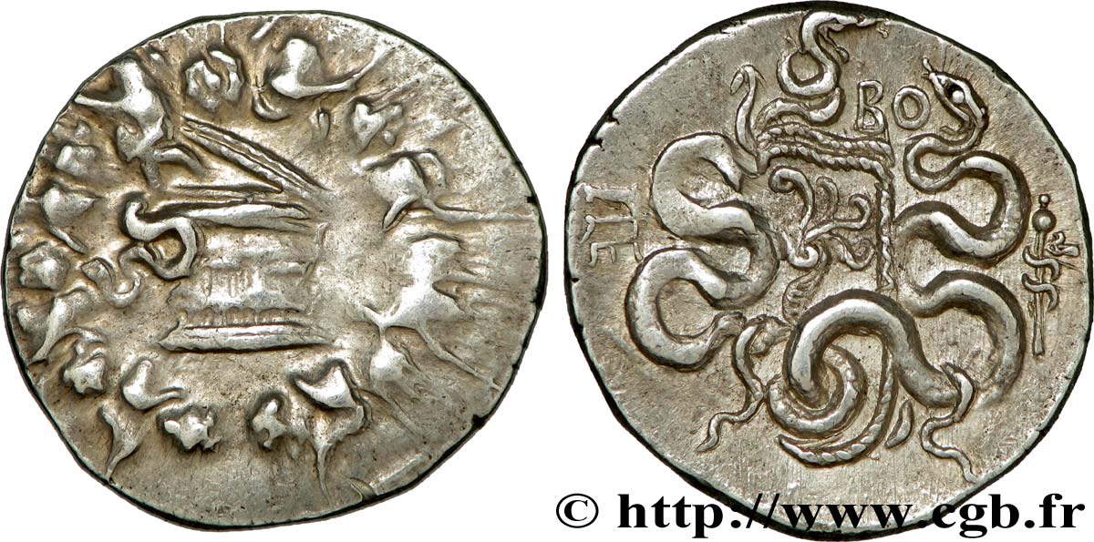 MYSIE - PERGAME Cistophore TTB+/SUP