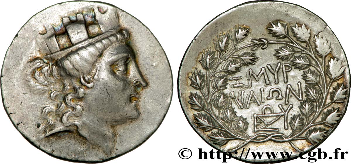 IONIE - SMYRNE Tétradrachme TTB+/SUP