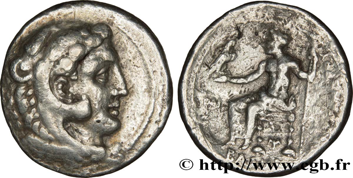 MACEDONIA - MACEDONIAN KINGDOM - ALEXANDER III THE GREAT Tétradrachme VF