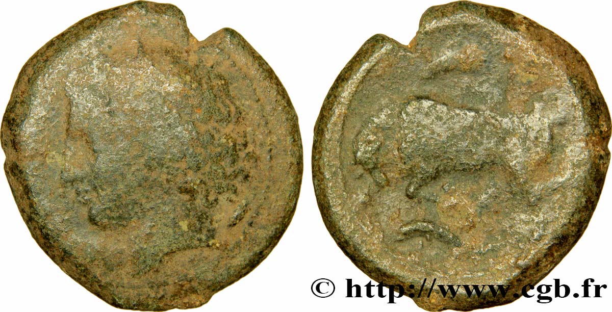 SICILY - SYRACUSE Litra, (MB, Æ 23) VF