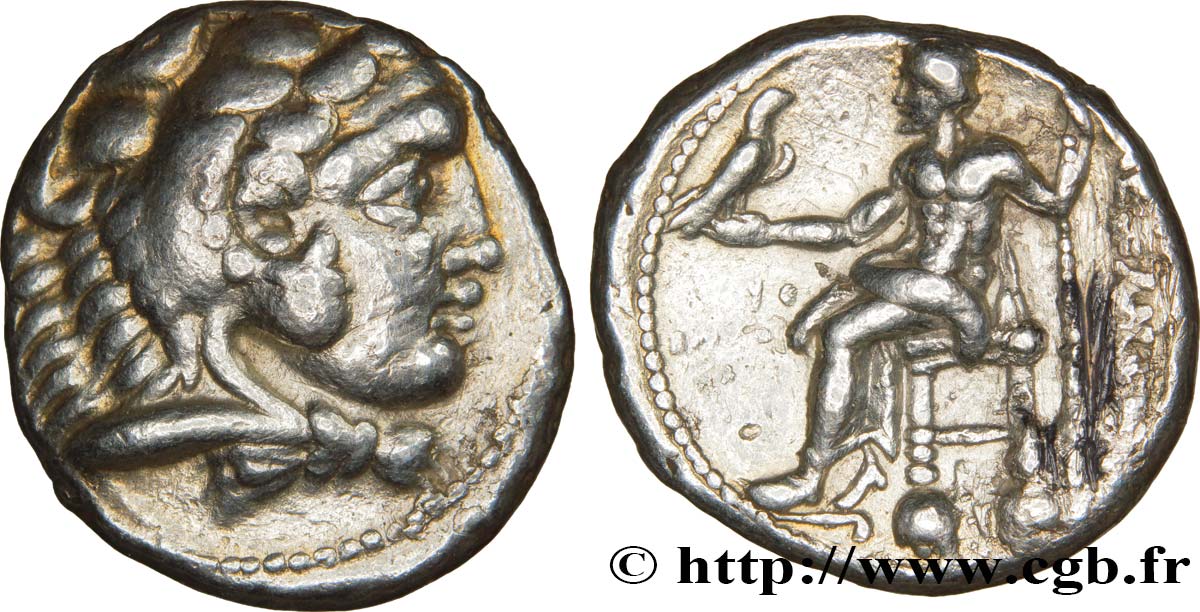 MACEDONIA - KINGDOM OF MACEDONIA - PHILIP III ARRHIDAEUS Tétradrachme VF