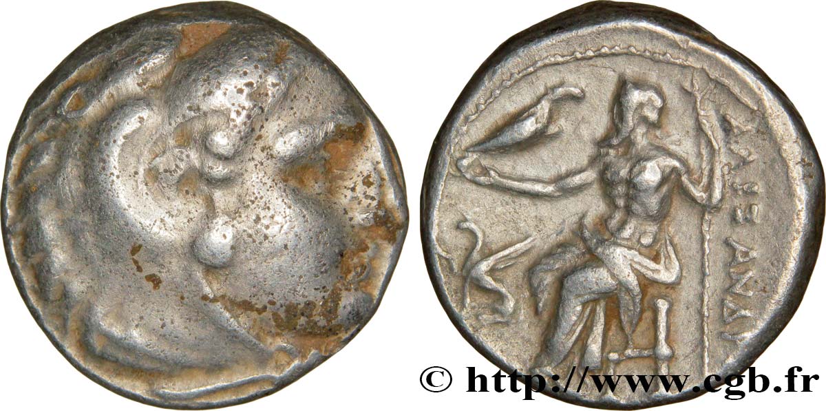 MACEDONIA - MACEDONIAN KINGDOM - PHILIP III ARRHIDAEUS Drachme XF
