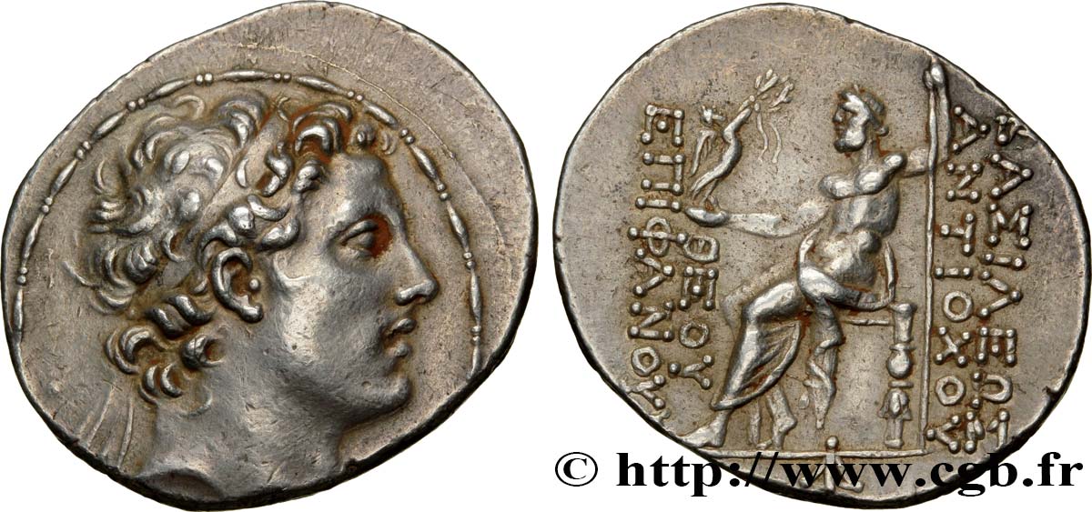 SYRIA - SELEUKID KINGDOM - ANTIOCHUS IV EPIPHANES Tétradrachme AU/AU