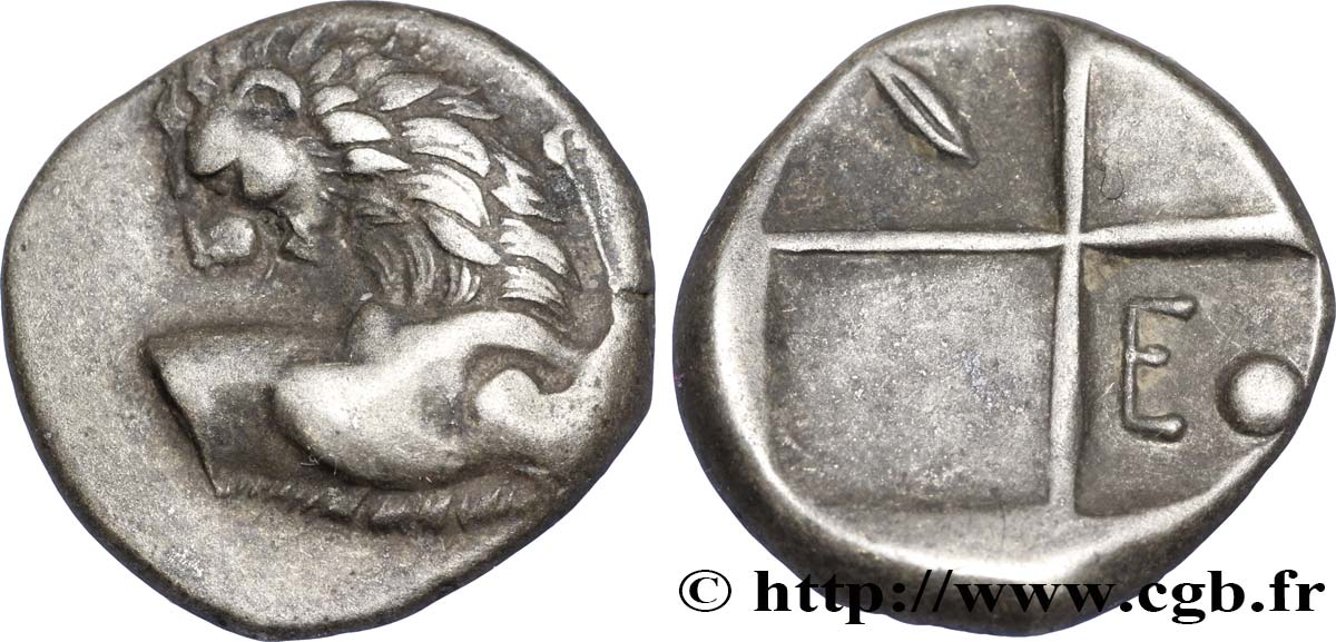 THRACIA - THRACIAN CHERSONESE - CHERRONESOS Hemidrachme ou tetrobole XF