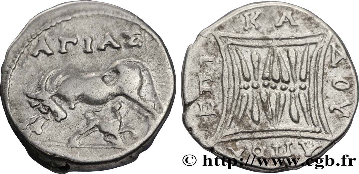 ILLYRIE - APOLLONIA Drachme TTB