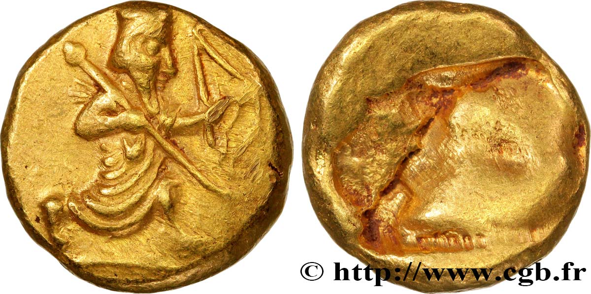 PERSIA - ACHAEMENID KINGDOM - DARIUS III CODOMANNUS Darique d or AU