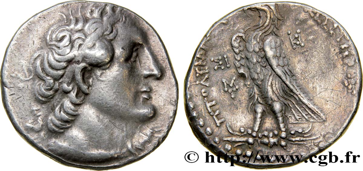 EGIPTO - EGIPTO PTOLEMAICO - PTOLEMEO II PHILADELPHOS Tétradrachme MBC+