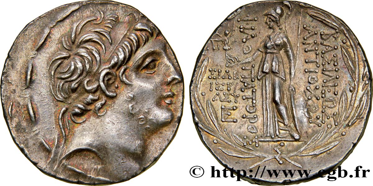 SYRIE - ROYAUME SÉLEUCIDE - ANTIOCHUS IX CYZICÈNE Tétradrachme SPL