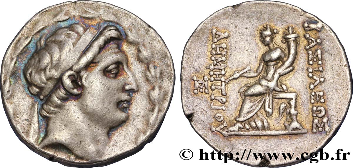 SYRIA - SELEUKID KINGDOM - DEMETRIUS I SOTER Tétradrachme XF