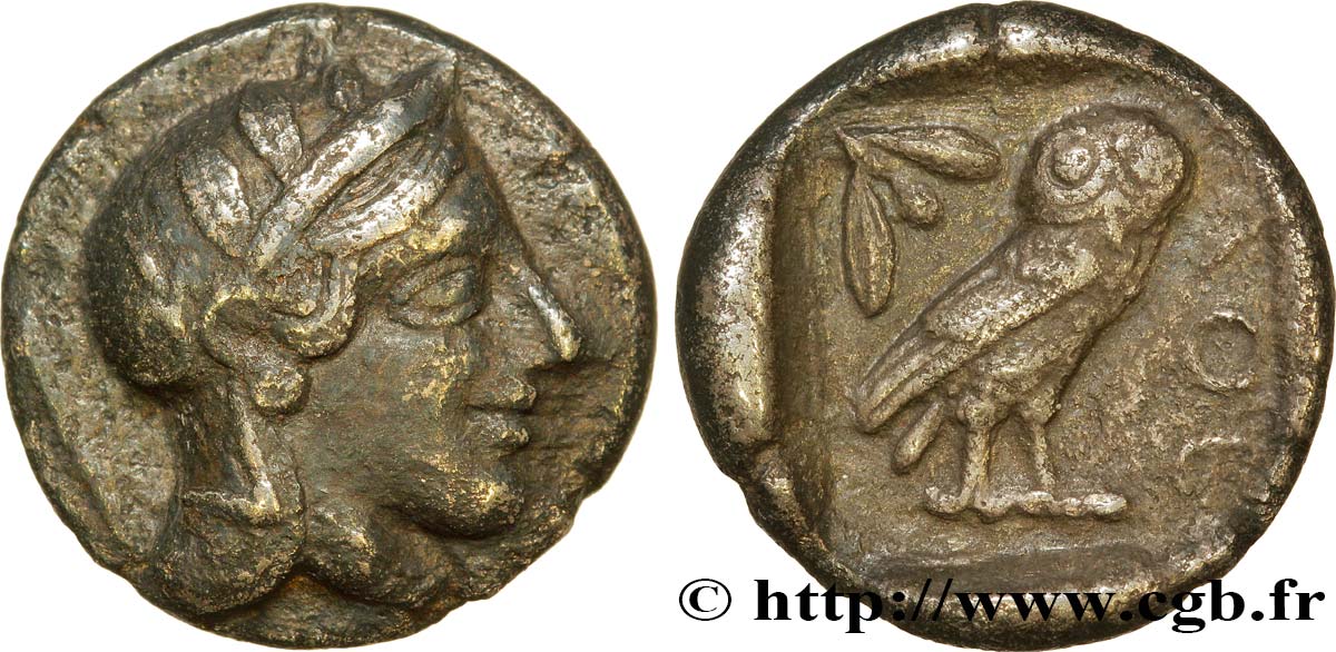 ATTICA - ATHENS Drachme XF