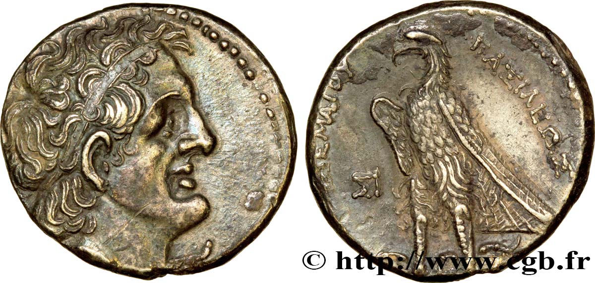 EGIPTO - EGIPTO PTOLEMAICO - PTOLEMEO II PHILADELPHOS Tétradrachme EBC