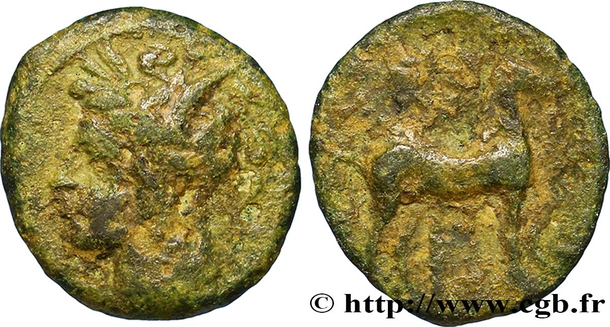 ZEUGITANIA - CARTAGO Unité de bronze BC