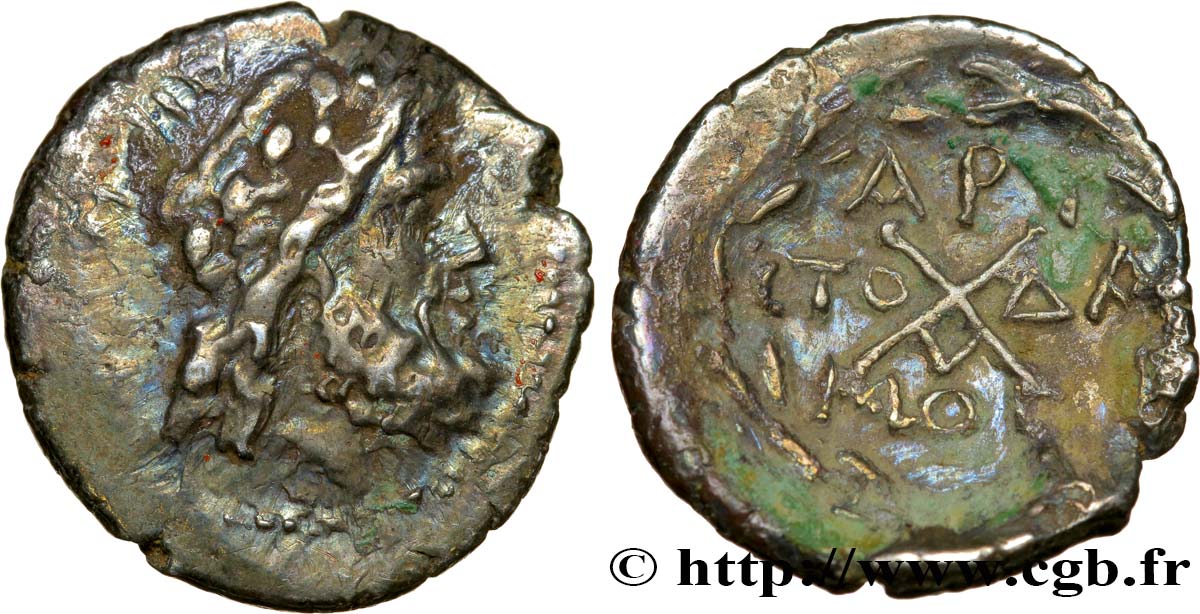 ACHAIA - LIGA - AIGION (AEGIUM) Hemidrachme BC+