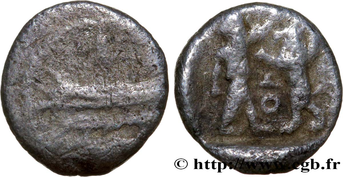 FENICIA - SIDO Seizième de shekel BC
