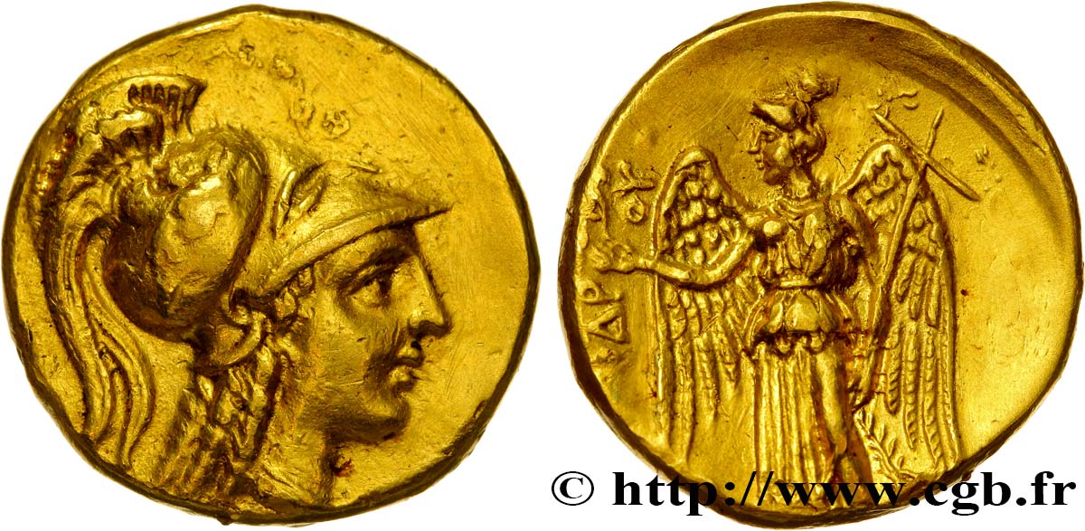MACEDONIA - MACEDONIAN KINGDOM - ALEXANDER III THE GREAT Statère d or MS