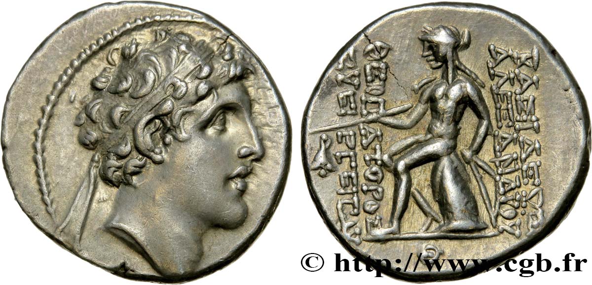 SYRIA - SELEUKID KINGDOM - ALEXANDER I BALAS Drachme AU