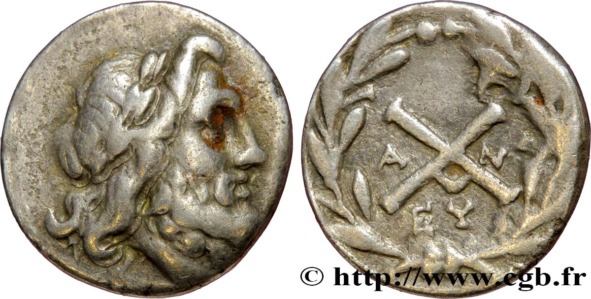 ARCADIA - LIGA ACHAIA - ANTIGONEIA Hemidrachme MBC