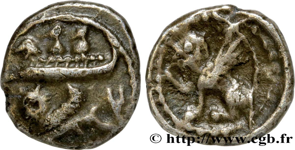 PHOENICIA - BYBLUS Trente-deuxième de shekel AU