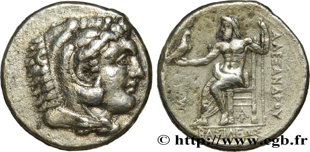 MACEDONIA - MACEDONIAN KINGDOM - ALEXANDER III THE GREAT Tétradrachme XF