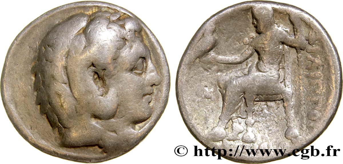 MACEDONIA - MACEDONIAN KINGDOM - PHILIP III ARRHIDAEUS Tétradrachme F