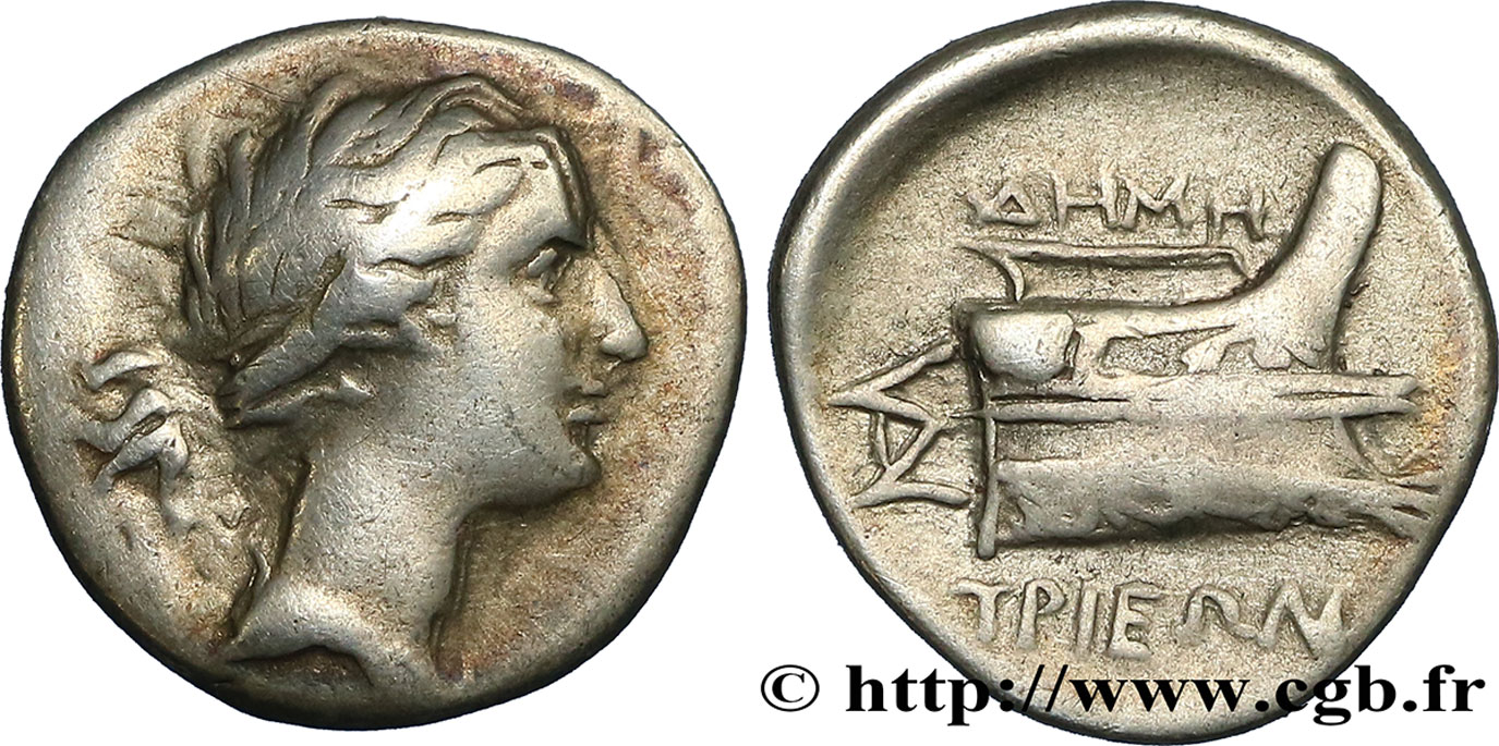 TESSALIA - DEMETRIAS Hemidrachme q.SPL