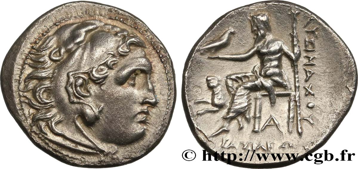 THRACE - THRACIAN KINGDOM - LYSIMACHOS Drachme MS