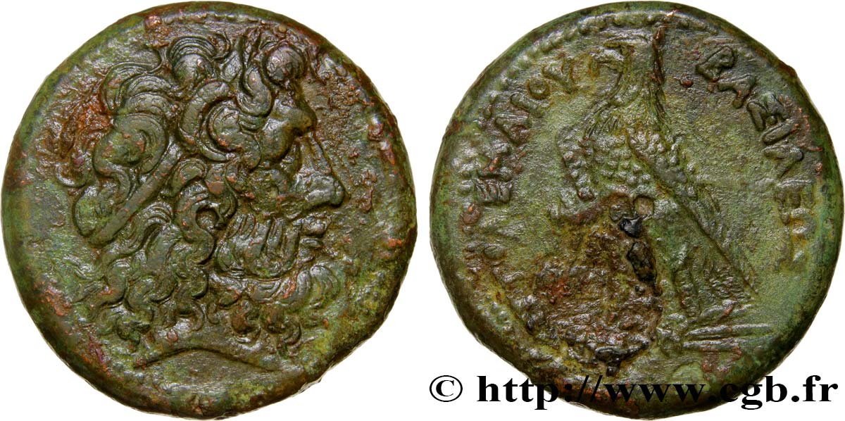 ÉGYPTE - ROYAUME LAGIDE - PTOLÉMÉE IV PHILOPATOR Tetrachalque TTB