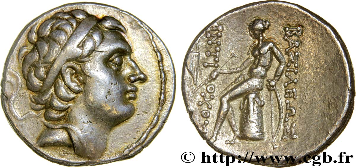 SYRIA - SELEUKID KINGDOM - ANTIOCHOS III THE GREAT Tétradrachme AU