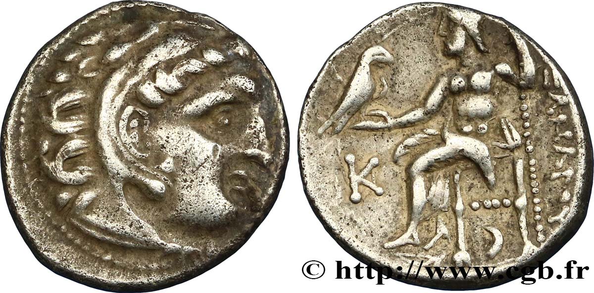 MACEDONIA - MACEDONIAN KINGDOM - ANTIGONOS MONOPHTALMOS Drachme XF