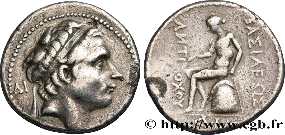 SYRIA - SELEUKID KINGDOM - ANTIOCHUS III THE GREAT Tétradrachme XF