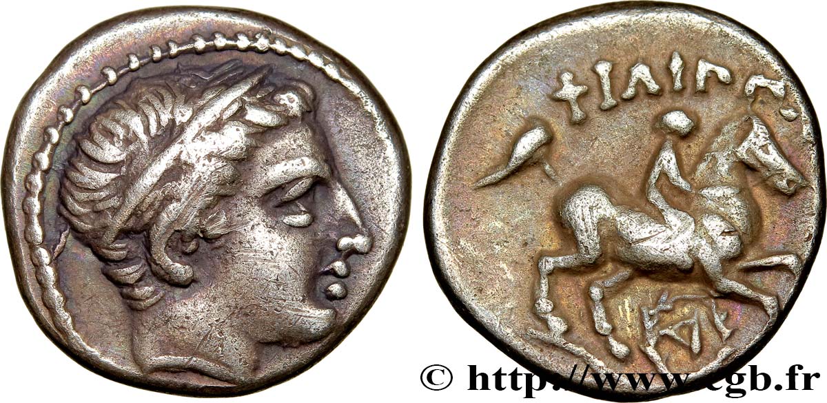 MACEDONIA - MACEDONIAN KINGDOM - PHILIP III ARRHIDAEUS Cinquième de tétradrachme XF