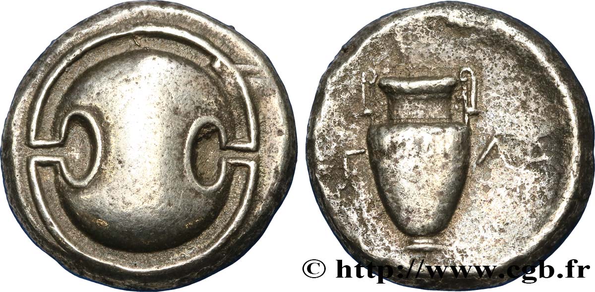 BEOTIA - THEBES Statère XF/VF