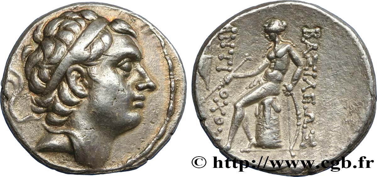 SYRIA - SELEUKID KINGDOM - ANTIOCHUS III THE GREAT Tétradrachme AU