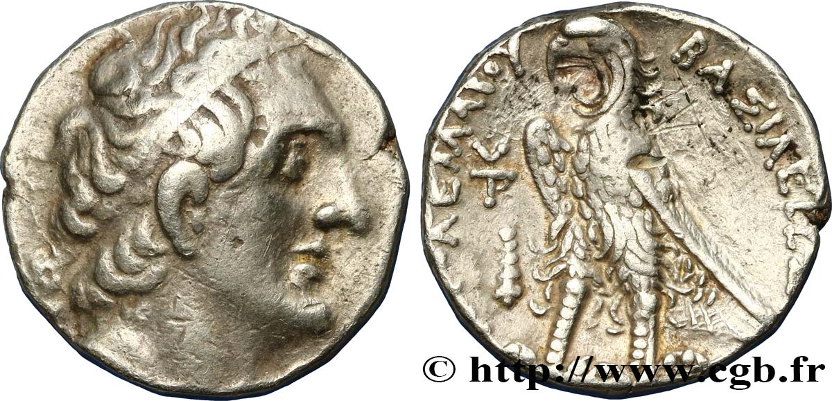 ÄGYPTEN - PTOLEMÄISCHES KÖNIGREICH ÄGYPTEN - PTOLEMAIOS II PHILADELPHOS Tétradrachme SS