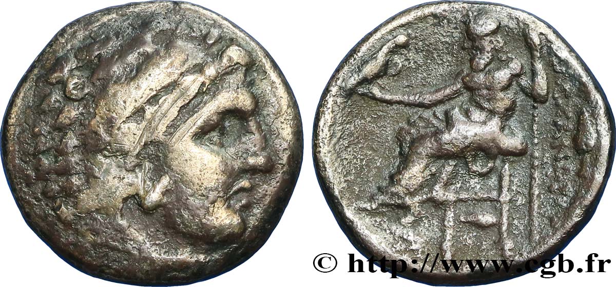 MACEDONIA - MACEDONIAN KINGDOM - ANTIGONOS MONOPHTALMOS Drachme VF/VF