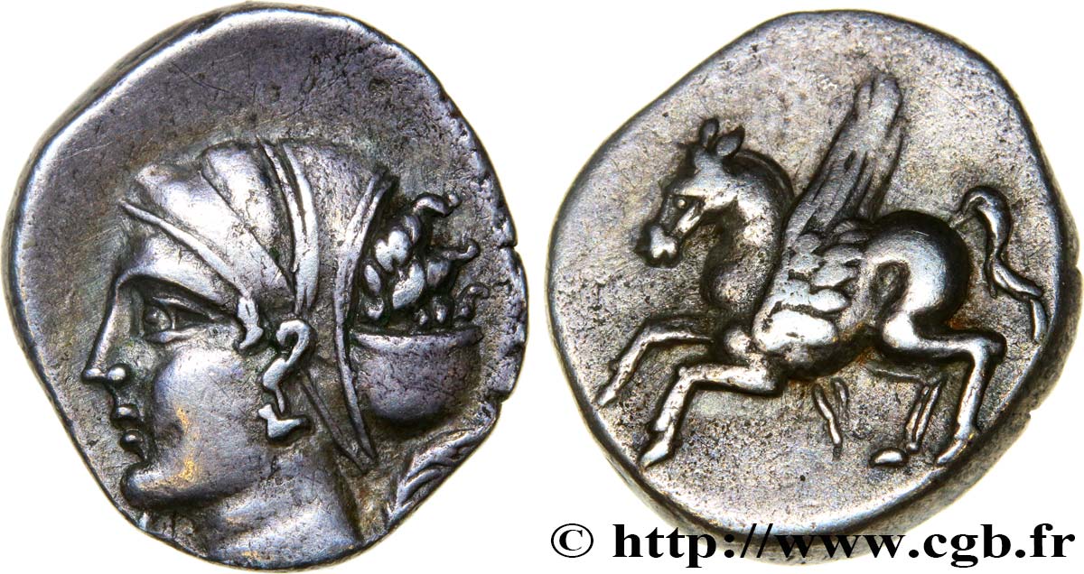 CORINTHIE - CORINTHE Drachme  TTB+/SUP