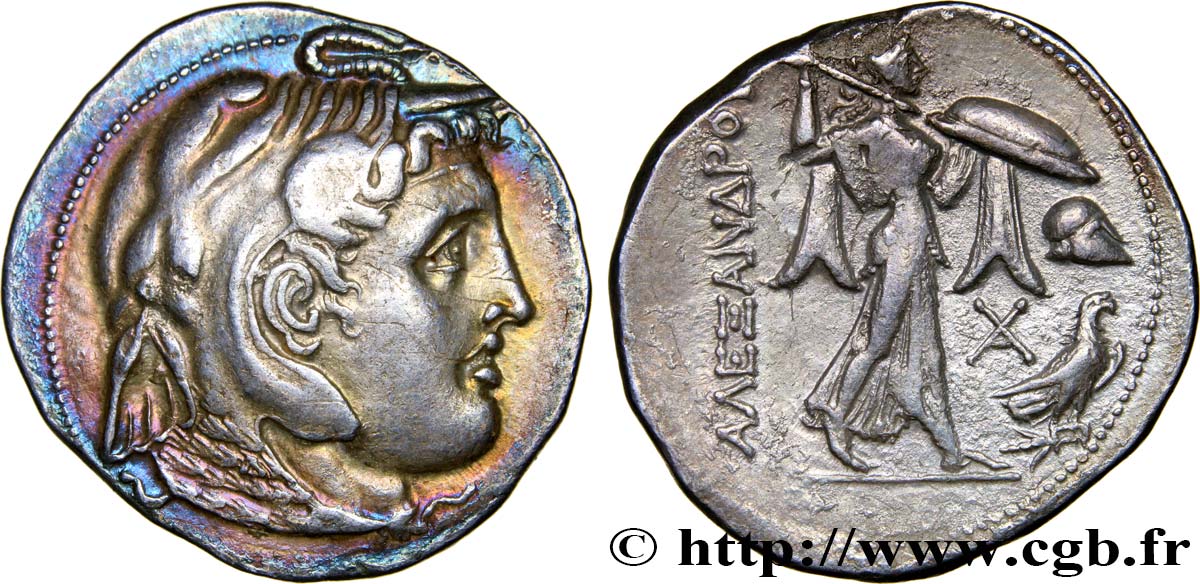 EGYPT - LAGID OR PTOLEMAIC KINGDOM - PTOLEMY I SOTER Tétradrachme AU/AU