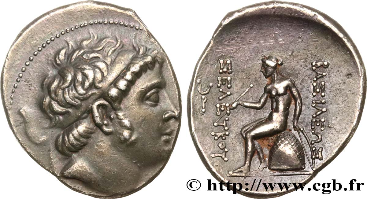 SYRIA - SELEUKID KINGDOM - SELEUKOS III CERAUNUS Tétradrachme AU