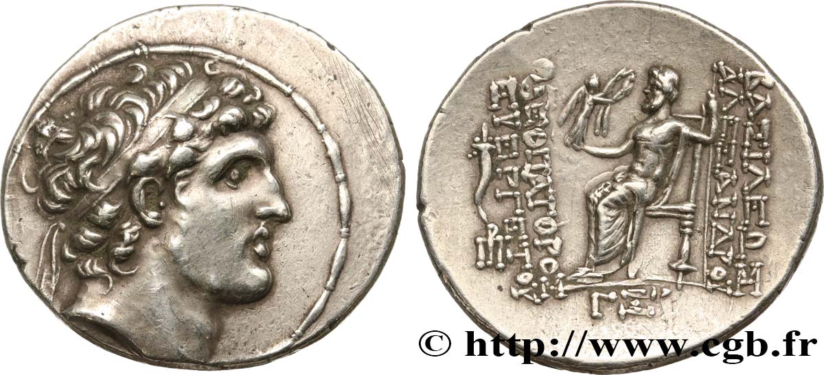 SYRIA - SELEUKID KINGDOM - ALEXANDER I BALAS Tétradrachme AU/AU