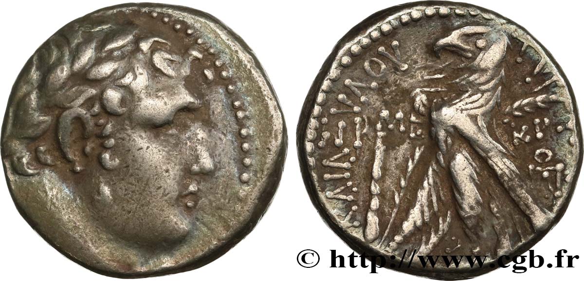 PHOENICIA - TYRE Tétradrachme ou shekel XF