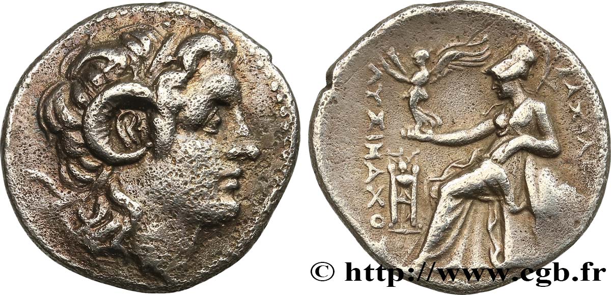 THRACIA - THRACIAN KINGDOM - LYSIMACHOS drachme XF