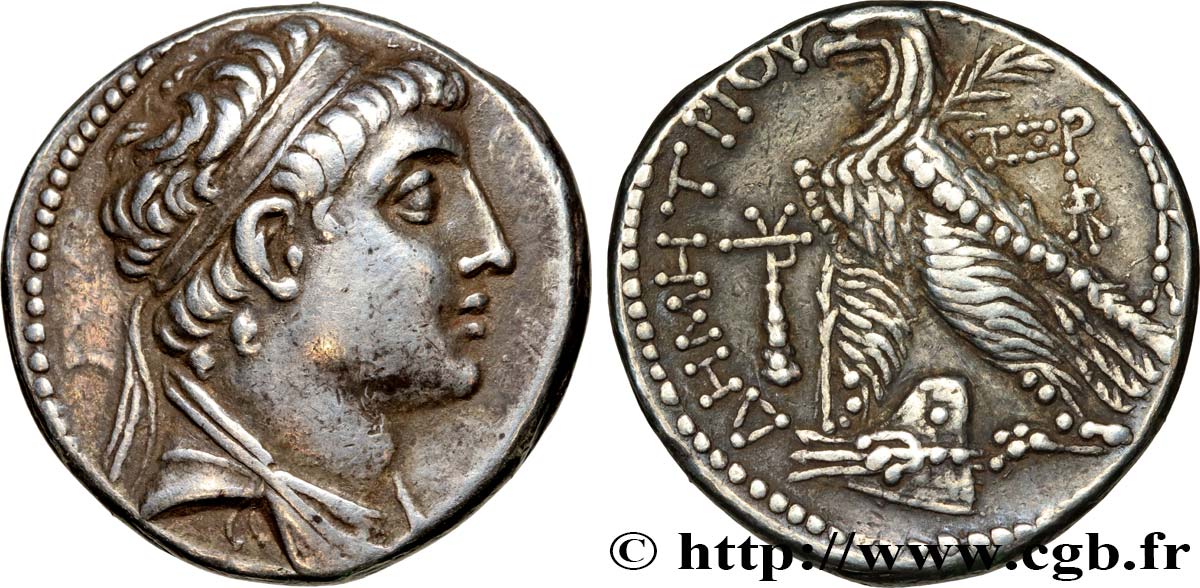 SYRIA - SELEUKID KINGDOM - DEMETRIOS II NIKATOR Tétradrachme AU