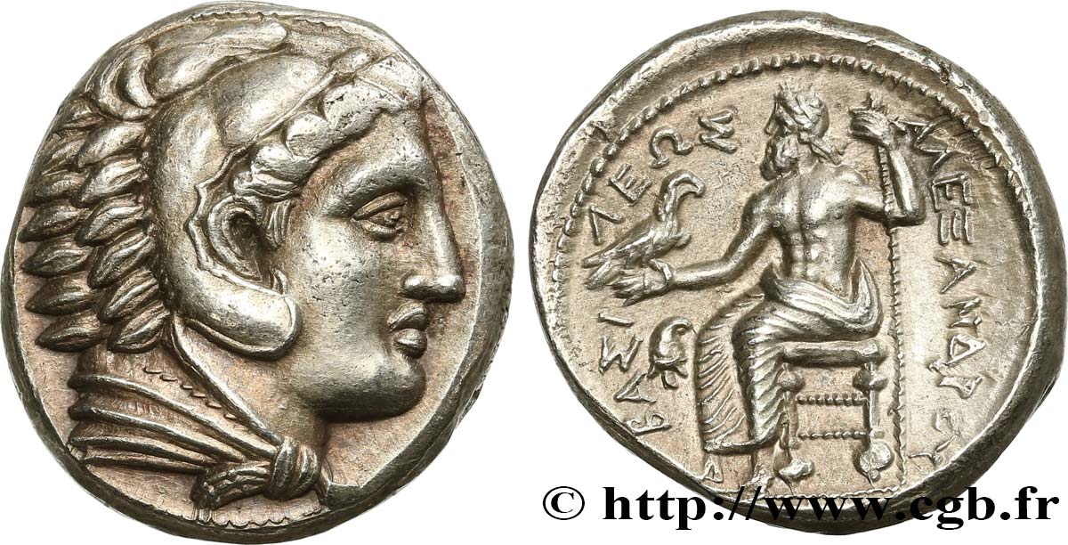 MACEDONIA - KINGDOM OF MACEDONIA - PHILIPP III ARRHIDAEUS Tétradrachme AU