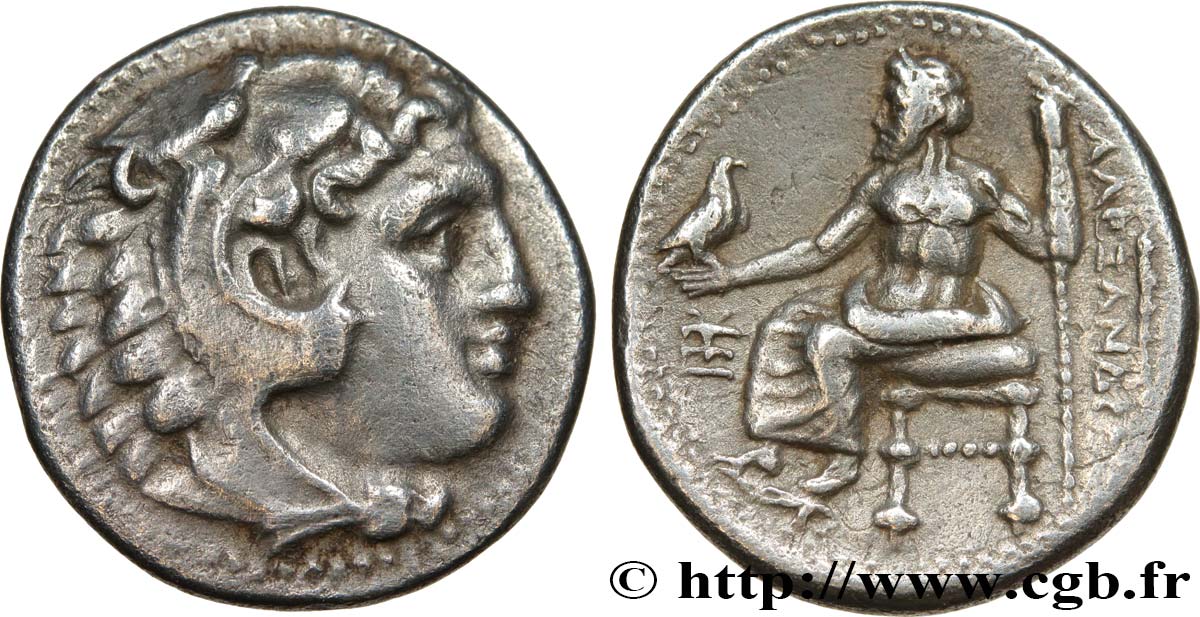 MACEDONIA - MACEDONIAN KINGDOM - ALEXANDER III THE GREAT Drachme AU