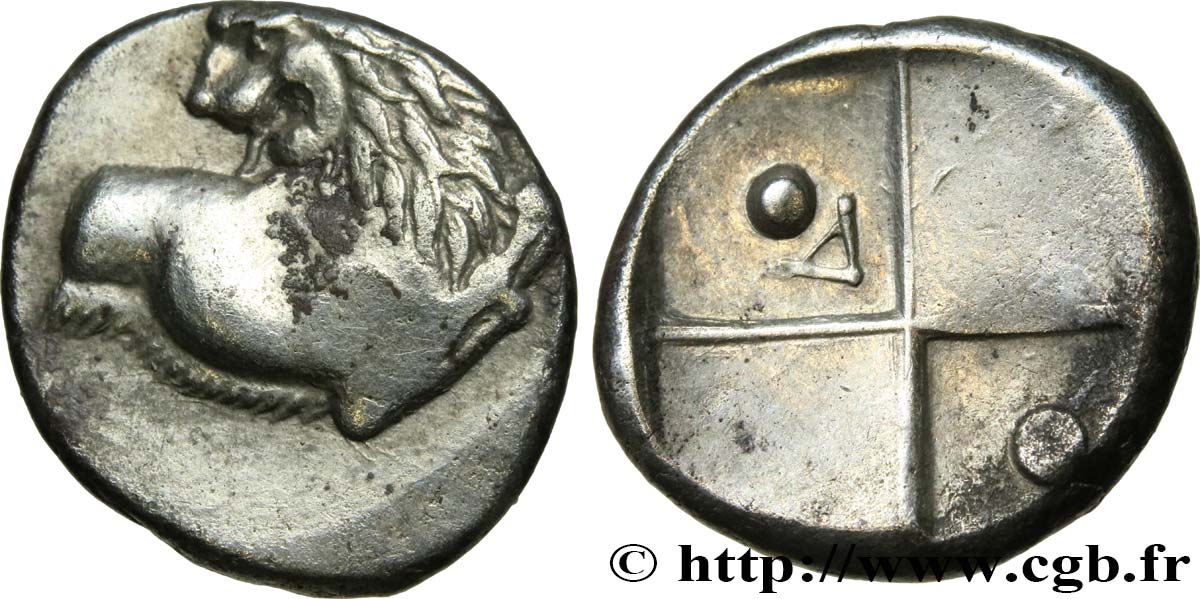 TRACIA - CHERSONESO DI TRACIA - CARDIA Hemidrachme ou tetrobole q.SPL